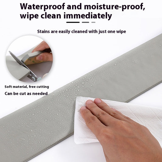 Waterproof Wall Baseboard Bumper Strip – Self-Adhesive Protection