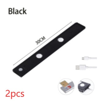 ⭐ Motion Sensor LED Night Light – USB Rechargeable