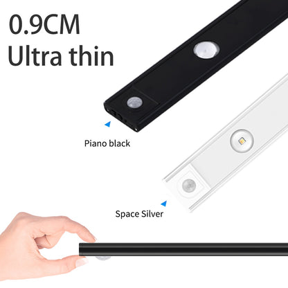 ⭐ Motion Sensor LED Night Light – USB Rechargeable