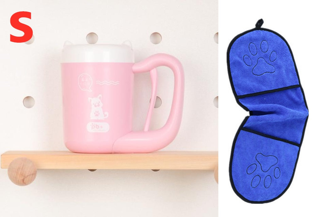 Pet Paw Cleaning Cup – Gentle Silicone Paw Washer
