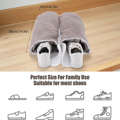 Microfiber Shoe Laundry Bag – Wash Shoes Safely, No Damage, No Noise