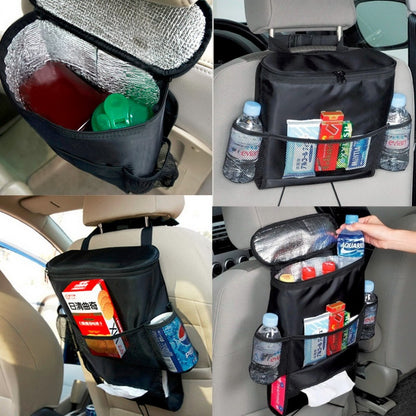 Universal Car Seat Back Organizer – Travel Storage Bag