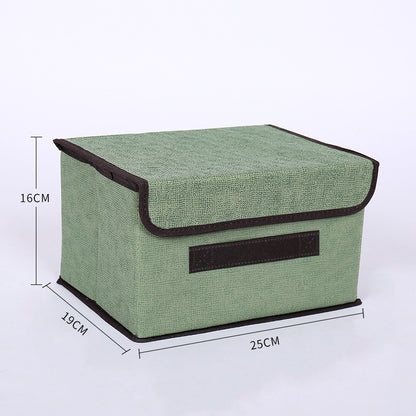 Fabric Clothes Storage Box – Foldable Wardrobe Organizer