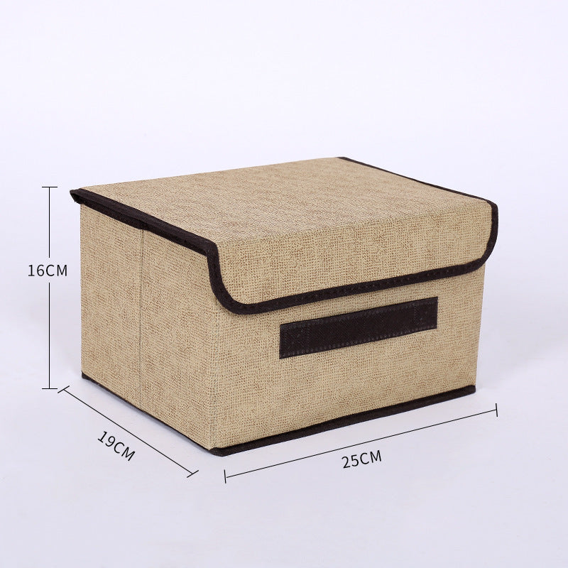 Fabric Clothes Storage Box – Foldable Wardrobe Organizer