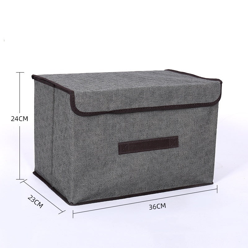 Fabric Clothes Storage Box – Foldable Wardrobe Organizer