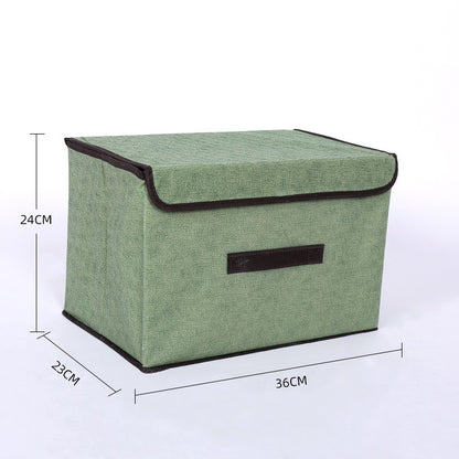Fabric Clothes Storage Box – Foldable Wardrobe Organizer