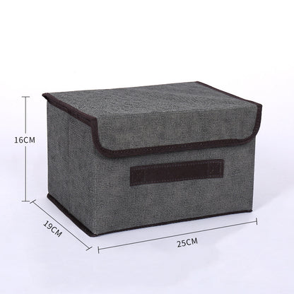 Fabric Clothes Storage Box – Foldable Wardrobe Organizer