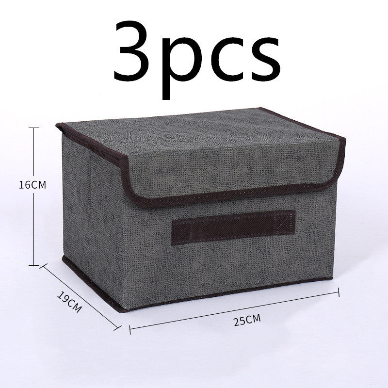 Fabric Clothes Storage Box – Foldable Wardrobe Organizer