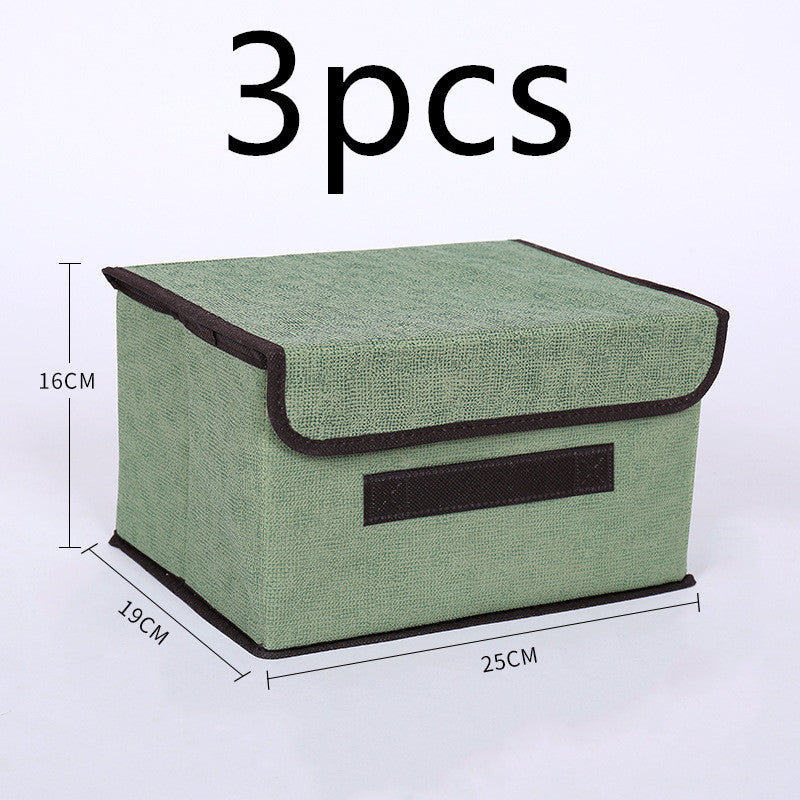Fabric Clothes Storage Box – Foldable Wardrobe Organizer