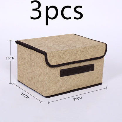 Fabric Clothes Storage Box – Foldable Wardrobe Organizer