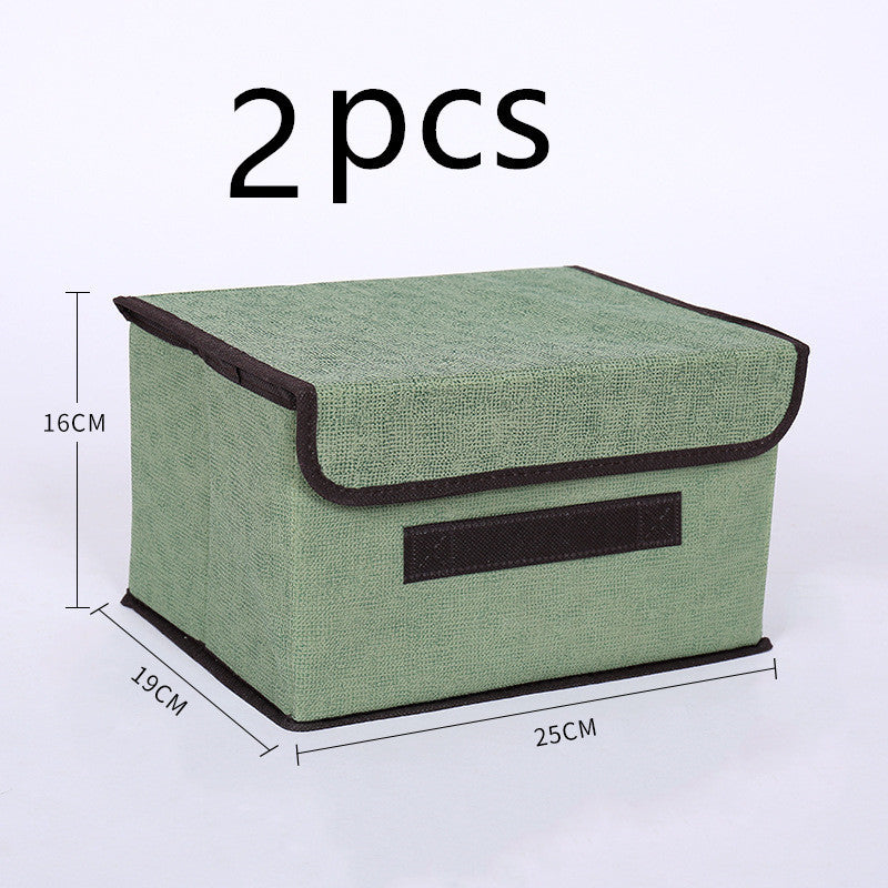 Fabric Clothes Storage Box – Foldable Wardrobe Organizer
