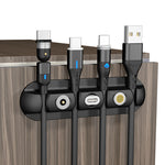 Magnetic Desktop Cable Holder – Multi-Cable Organizer
