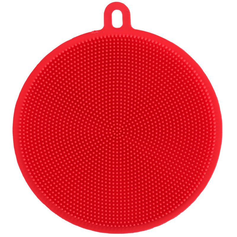 Eco-Friendly Silicone Dish Scrubber – Durable & Gentle Cleaning Pad