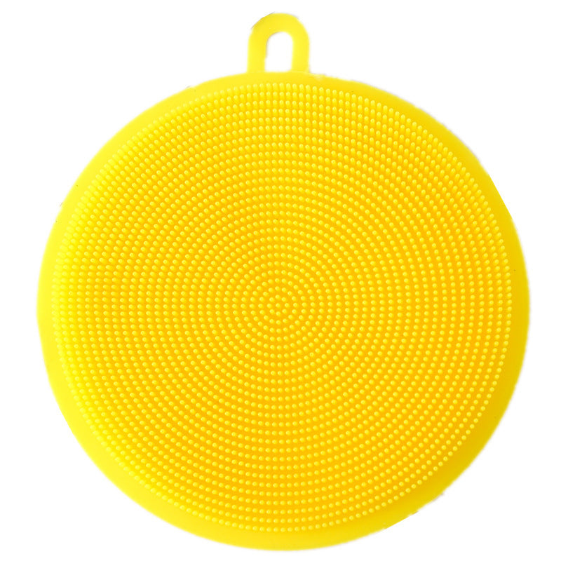 Eco-Friendly Silicone Dish Scrubber – Durable & Gentle Cleaning Pad