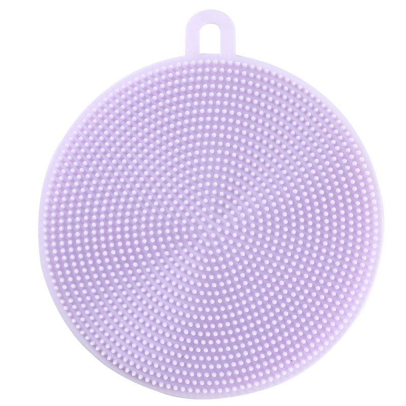Eco-Friendly Silicone Dish Scrubber – Durable & Gentle Cleaning Pad