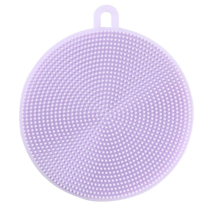 Eco-Friendly Silicone Dish Scrubber – Durable & Gentle Cleaning Pad