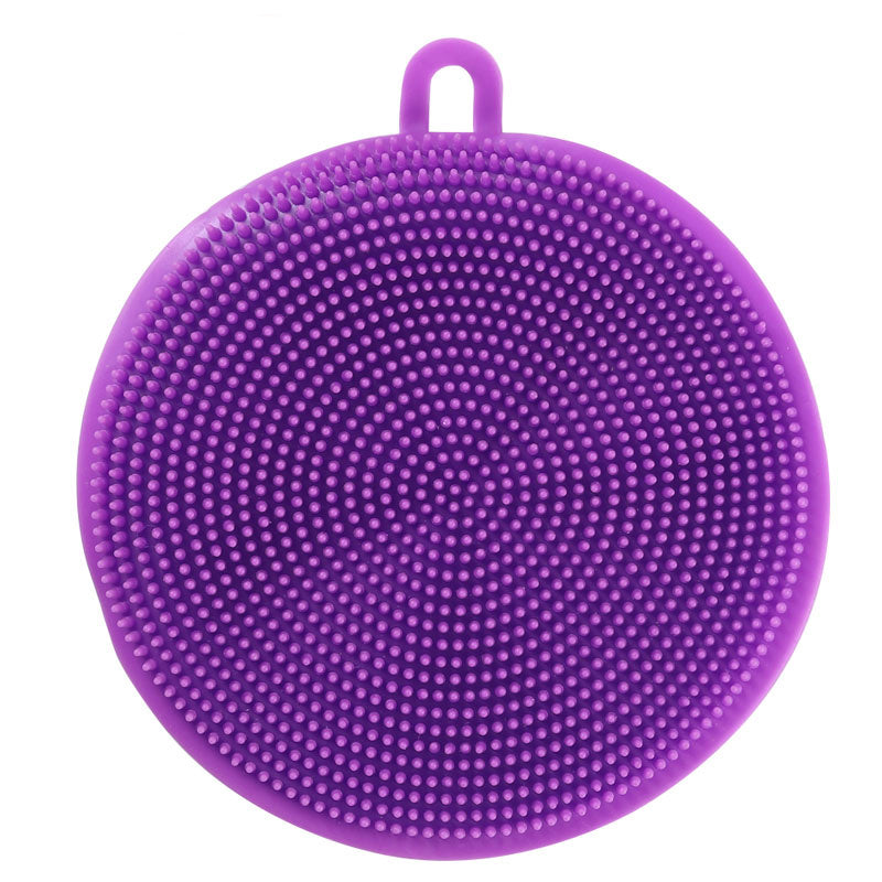 Eco-Friendly Silicone Dish Scrubber – Durable & Gentle Cleaning Pad