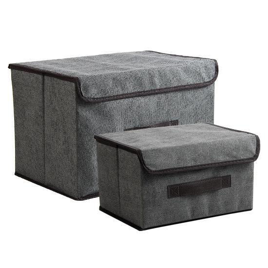 Fabric Clothes Storage Box – Foldable Wardrobe Organizer
