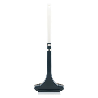 Glass Cleaning Tool Cleaning Brush Washing Window Cleaner Squeegee Wiper Long Handle Head Brush Window Cleaner Scrubbe