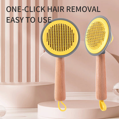 OneKey Pet Hair Grooming Comb – Self-Cleaning Brush
