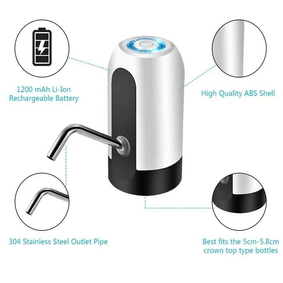 Water Pump Dispenser – USB Automatic Bottle Pump
