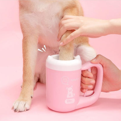 Pet Paw Cleaning Cup – Gentle Silicone Paw Washer