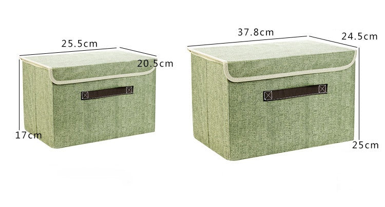 Fabric Clothes Storage Box – Foldable Wardrobe Organizer