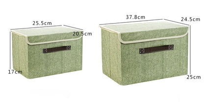 Fabric Clothes Storage Box – Foldable Wardrobe Organizer