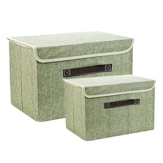Fabric Clothes Storage Box – Foldable Wardrobe Organizer