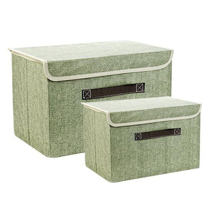 Fabric Clothes Storage Box – Foldable Wardrobe Organizer