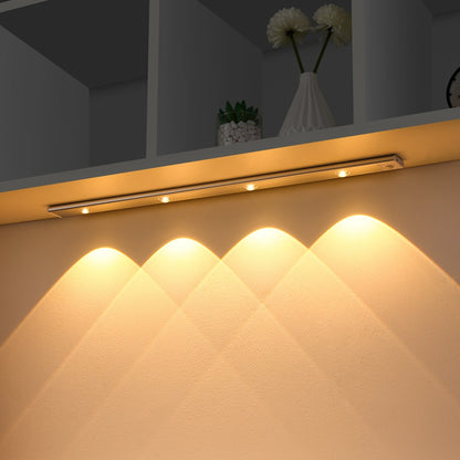 ⭐ Motion Sensor LED Night Light – USB Rechargeable