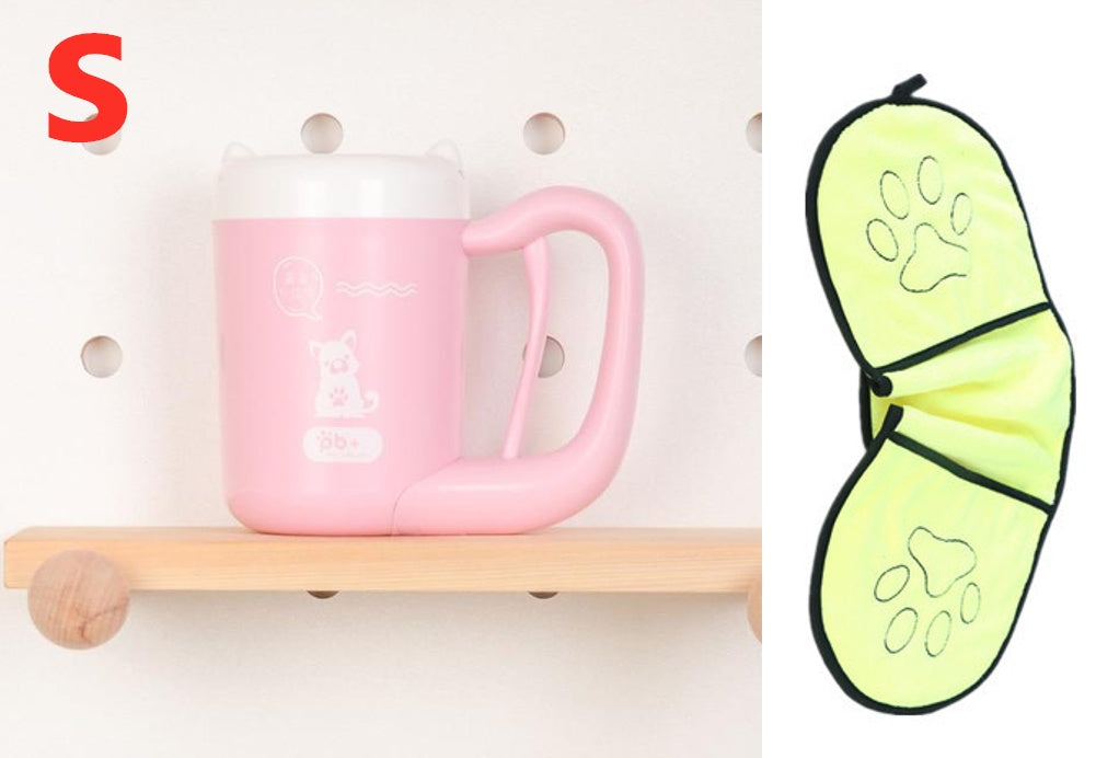 Pet Paw Cleaning Cup – Gentle Silicone Paw Washer
