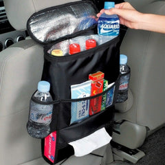 Universal Car Seat Back Organizer – Travel Storage Bag