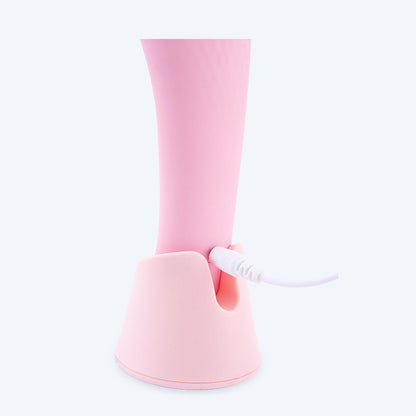 Silicone Facial Cleansing Brush – Electric Vibration Skin Exfoliator