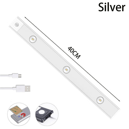 ⭐ Motion Sensor LED Night Light – USB Rechargeable