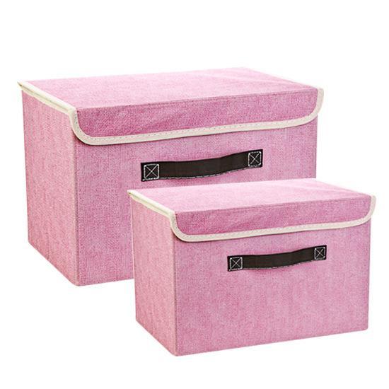 Fabric Clothes Storage Box – Foldable Wardrobe Organizer