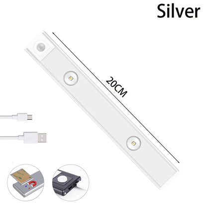 ⭐ Motion Sensor LED Night Light – USB Rechargeable