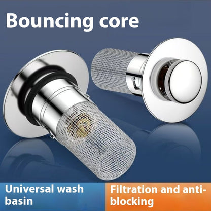 Stainless Steel Drain Hair Catcher – Stop Clogs Instantly