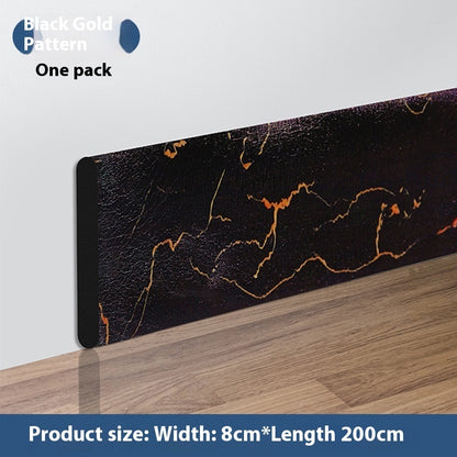 Waterproof Wall Baseboard Bumper Strip – Self-Adhesive Protection