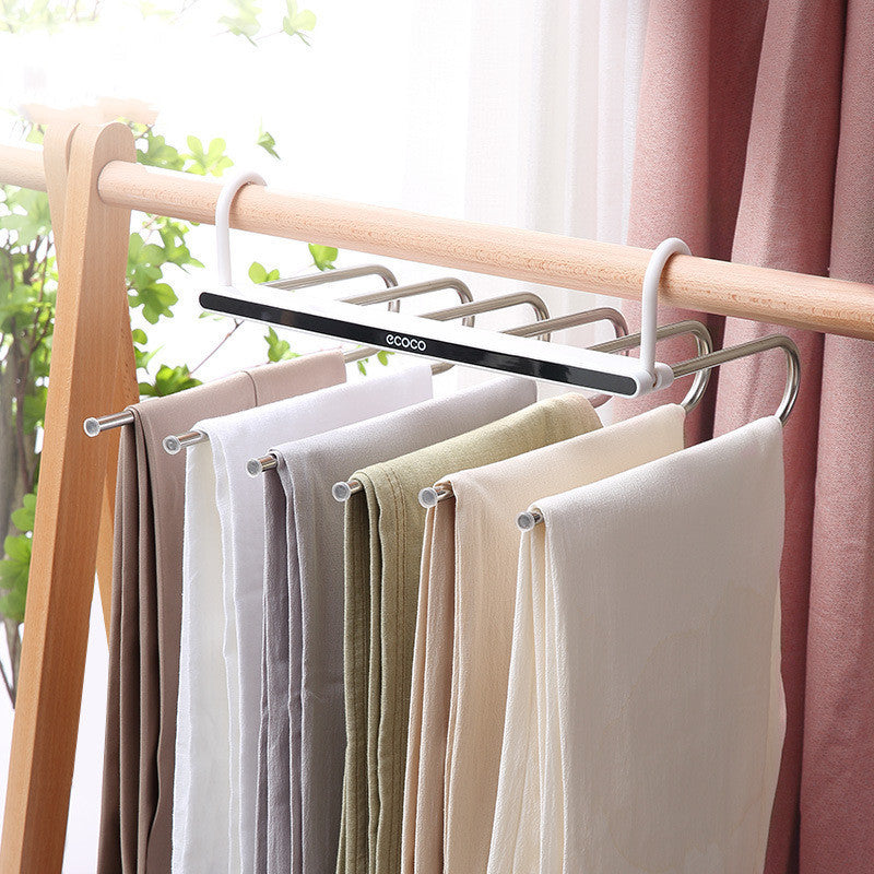 Foldable Multi-Layer Trouser Hanger – Space Saver