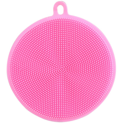 Eco-Friendly Silicone Dish Scrubber – Durable & Gentle Cleaning Pad