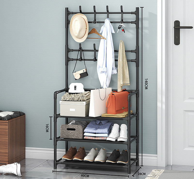 Dustproof Multi-Layer Storage Hanger – Household Organizer