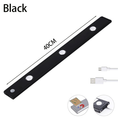 ⭐ Motion Sensor LED Night Light – USB Rechargeable