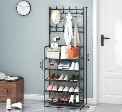 Dustproof Multi-Layer Storage Hanger – Household Organizer