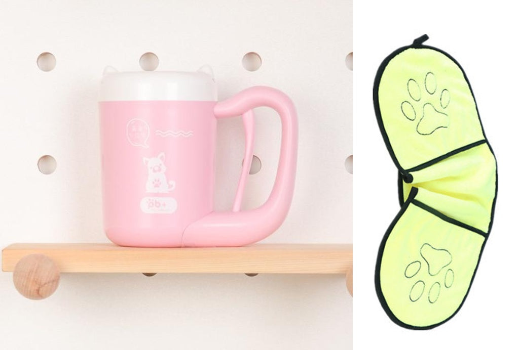 Pet Paw Cleaning Cup – Gentle Silicone Paw Washer