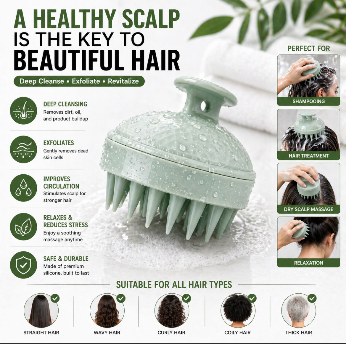 🔥 “Scalp Revive™ Brush – Instantly Removes Dandruff & Oil”