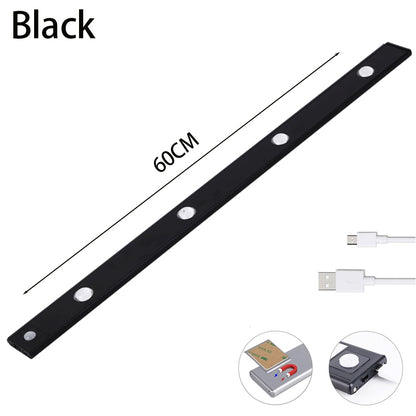 ⭐ Motion Sensor LED Night Light – USB Rechargeable