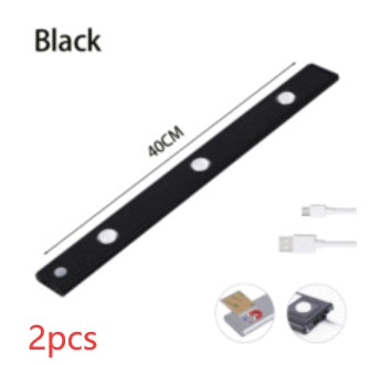 ⭐ Motion Sensor LED Night Light – USB Rechargeable