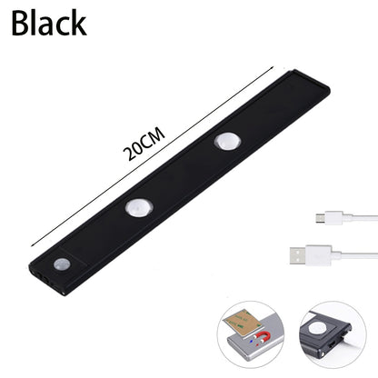 ⭐ Motion Sensor LED Night Light – USB Rechargeable