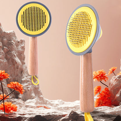OneKey Pet Hair Grooming Comb – Self-Cleaning Brush